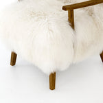 Ashland Arm Chair - Mongolian Cream Fur