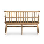 Accent Bench Sandy Oak Back View Four Hands