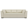 Astoria Leather Sofa Bali Cream by American Leather