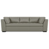 Astoria Leather Sofa Bali Gravel by American Leather