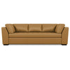 Astoria Leather Sofa Capri Butterscotch by American Leather