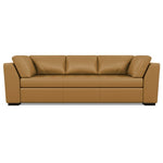 Astoria Leather Sofa Capri Butterscotch by American Leather