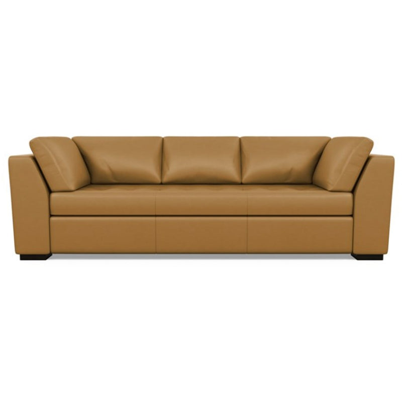 Astoria Leather Sofa Capri Butterscotch by American Leather