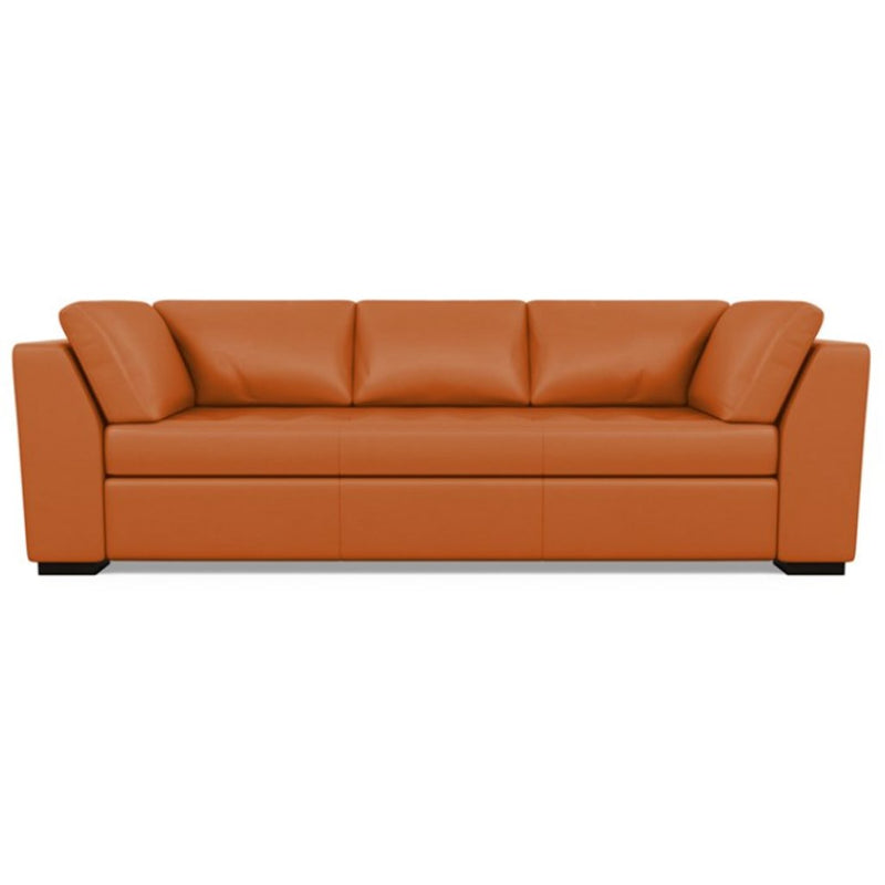 Astoria Leather Sofa Capri Sunrise by American Leather