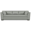 Astoria Leather Sofa Capri Thundercloud by American Leather