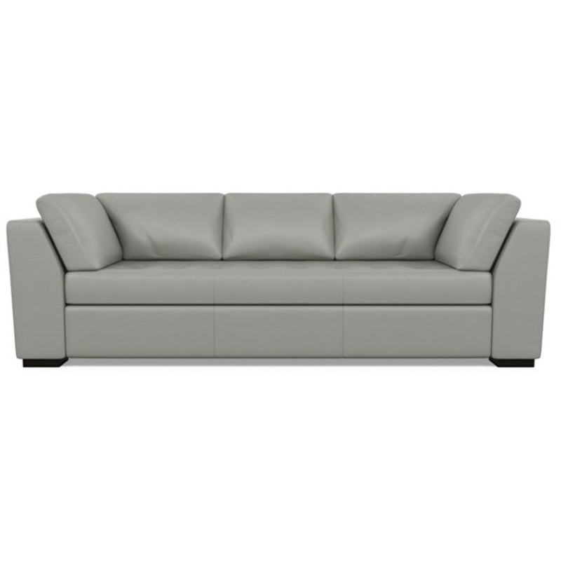 Astoria Leather Sofa Capri Thundercloud by American Leather