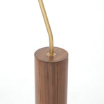 Astrid Floor Lamp - Dark Brown Leather Base