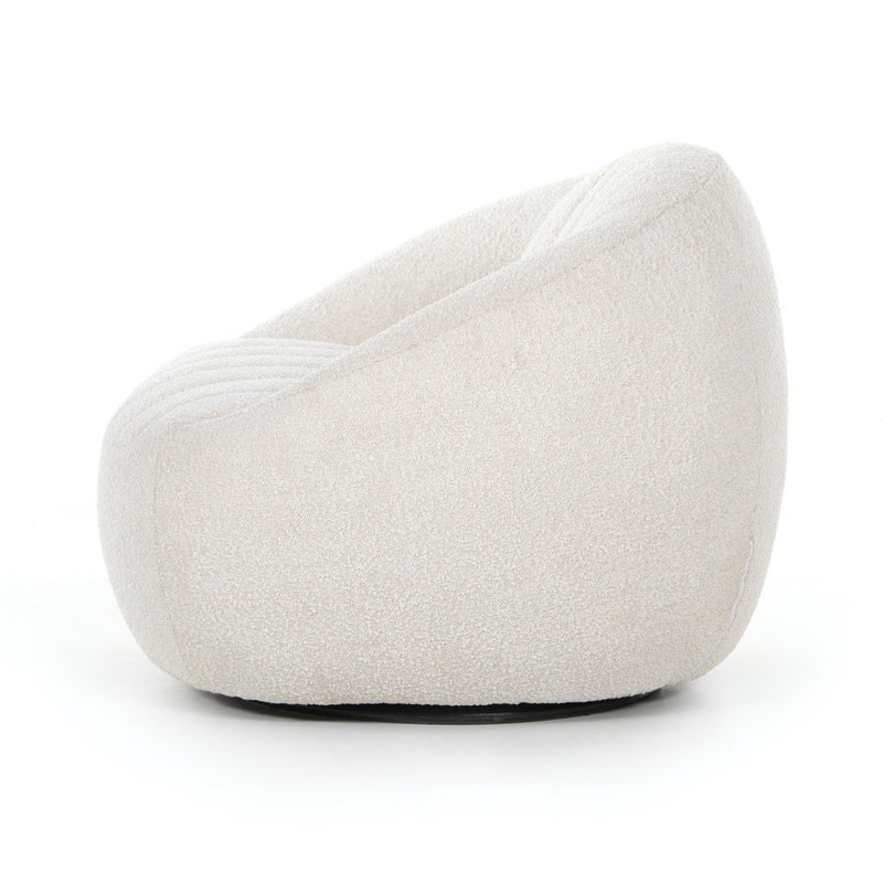 Audie Swivel Chair Side View