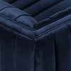 Navy Channeled Sofa