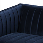 Augustine 97" Sofa Sapphire Navy Four Hands