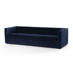 Four Hands Augustine 97" Sofa Sapphire Navy