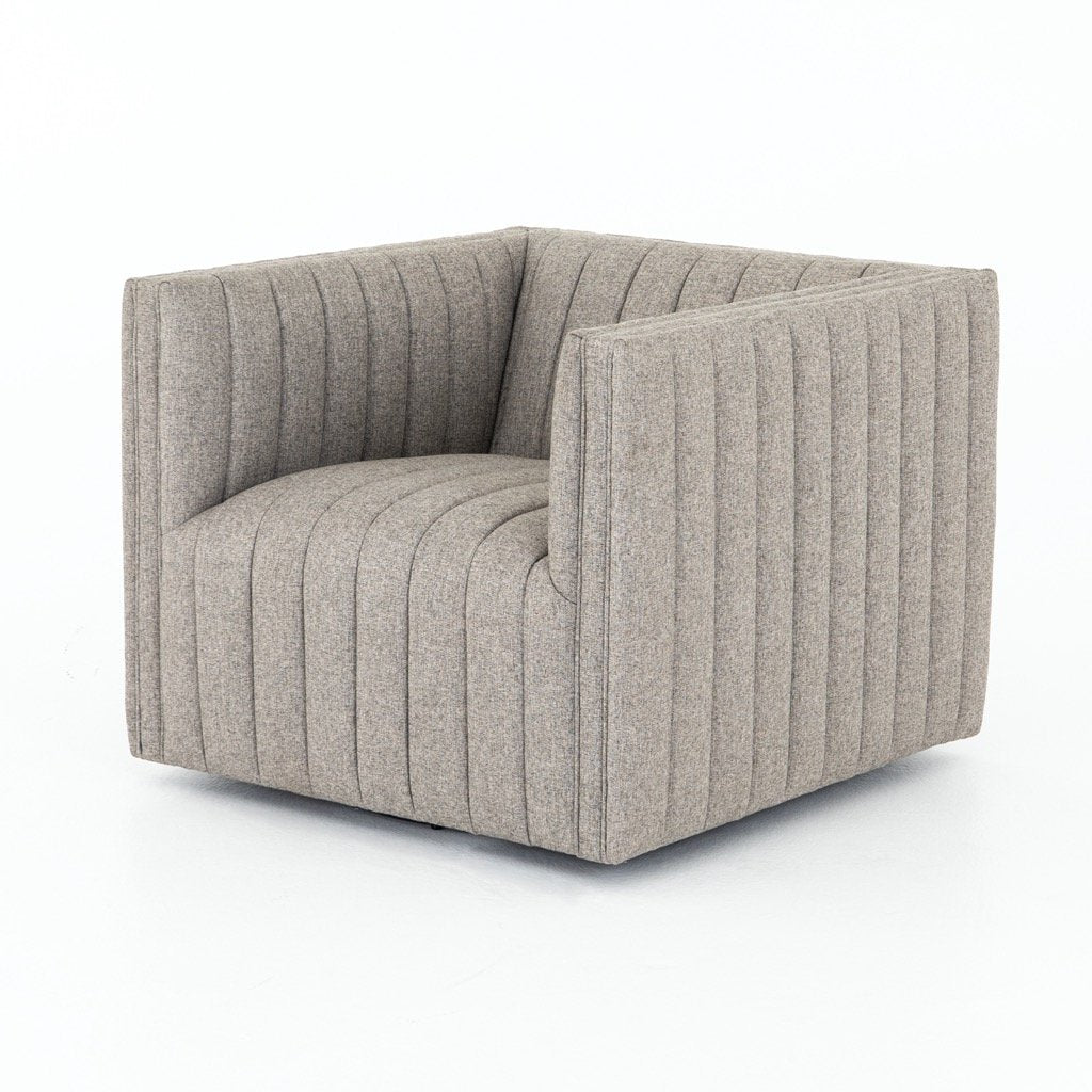 Augustine Swivel Chair - Orly Natural