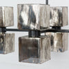 Ava Handblown Glass Linear Chandelier Four Hands Detail View