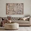 Baldwin Sofa Palermo Pewter Four Hands