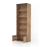 Bane Bookshelf without Ladder storage doors open