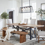 HTD Barnwood Dining Bench