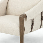 Bauer Chair Thames Cream Parawood Frame