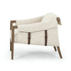 Bauer Chair Thames Cream Side View