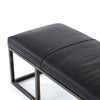 Beaumont Leather Bench CKEN-147A8-396 Rider Black