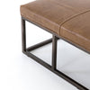 brown accent bench modern