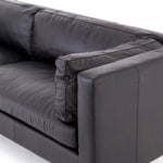 Detail Four Hands Beckwith Sofa - Rider Black CCAR-62-396