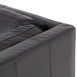 Corner Detail Four Hands Beckwith Sofa - Rider Black CCAR-62-396