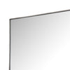 Bellvue Floor Mirror Shiny Steel Left Corner Detail Four Hands