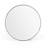 Bellvue Round Mirror Rustic Black 100277-006
