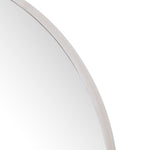 Four Hands Bellvue Round Mirror Shiny Steel Frame