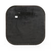 Bellvue Square Mirror Rustic Black Back View 105819-005
