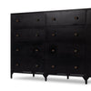 Four Hands Belmont 12 Drawer Dresser Iron Detail