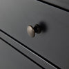 Belmont 8 Drawer Tall Dresser Brass Knob Detail