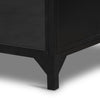 Belmont Wide Metal Cabinet - Black