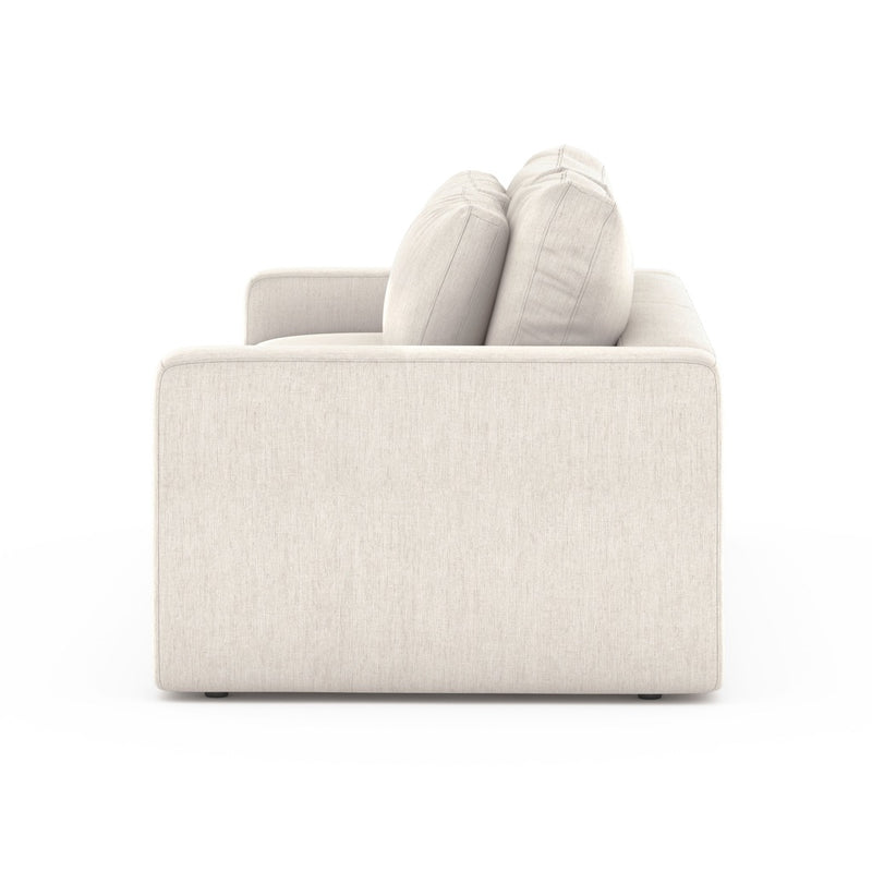 Bloor Sofa Bed Essence Natural Side View Four Hands