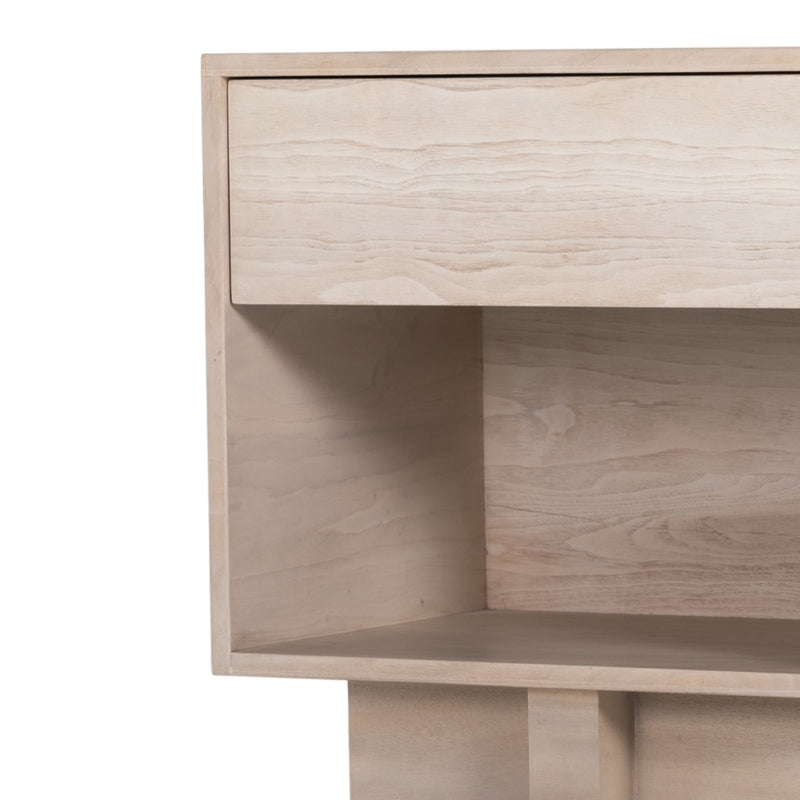 Wooden Nightstand Four Hands