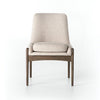 Braden Dining Chair - Light Camel Front View