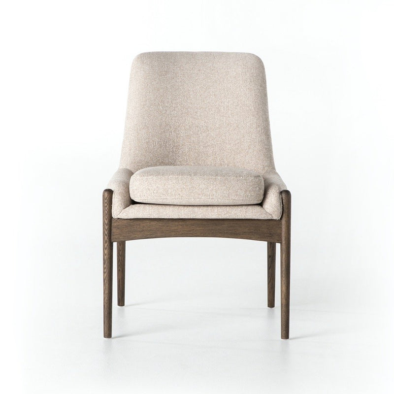 Braden Dining Chair - Light Camel Front View