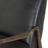 Braden Recliner Dakota Black Top Grain Leather Seating 223406-001
