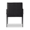 Brickel Dining Armchair Antique Black Back View 235171-004
