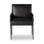 Brickel Dining Armchair Antique Black Front View 235171-004
