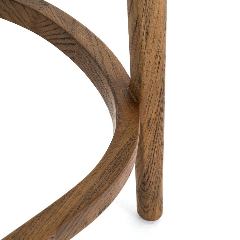 Britt Bar & Counter Stool Nettlewood Leg Detail