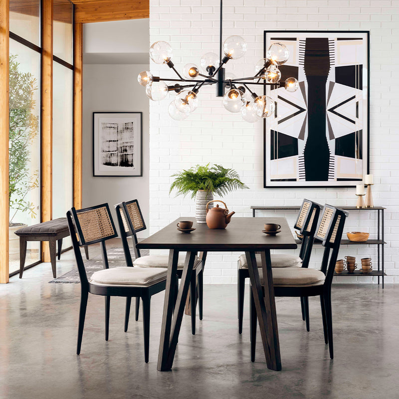 Britt Modern Cane Dining Chair