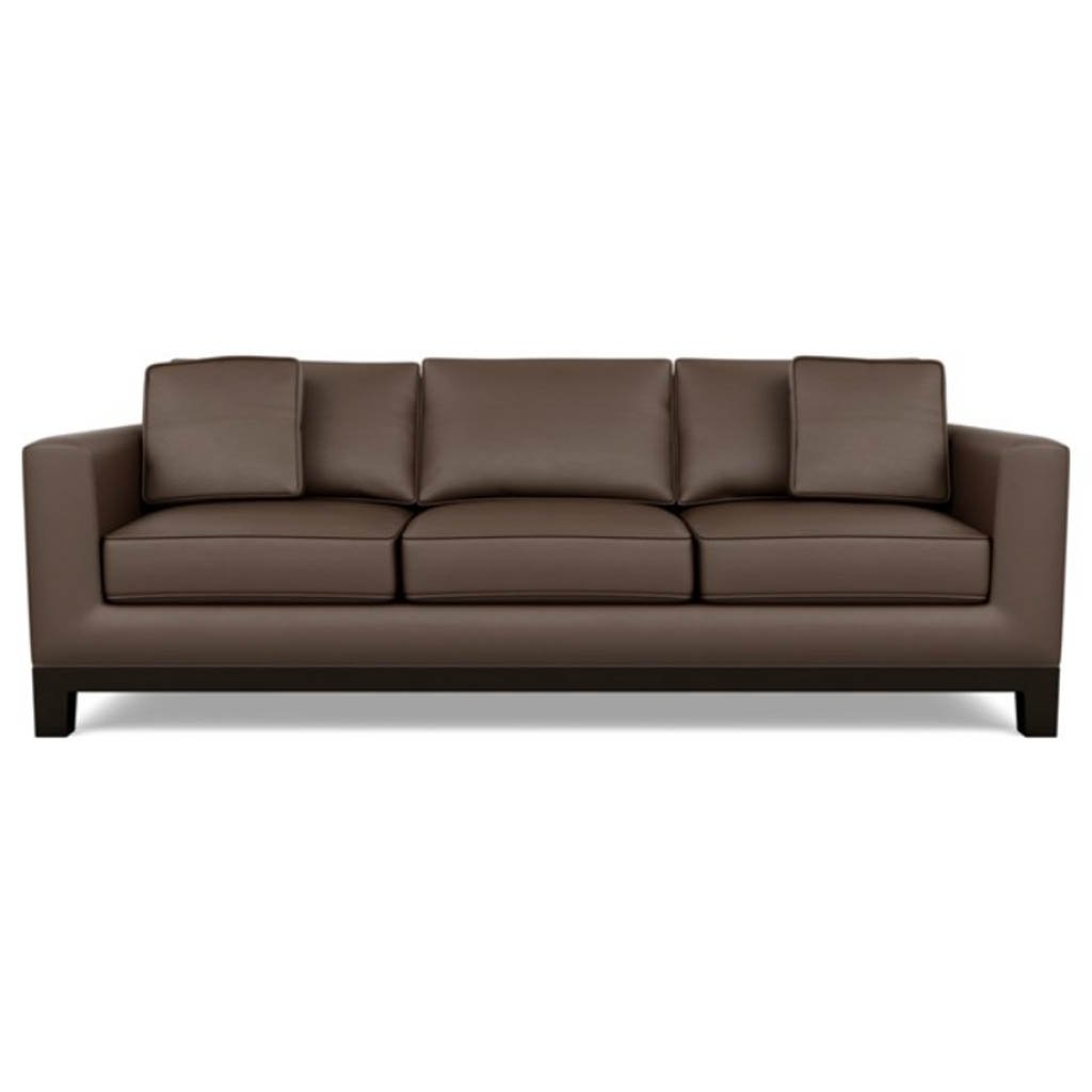 Brooke Leather Sofa by American Leather Bali Brandy