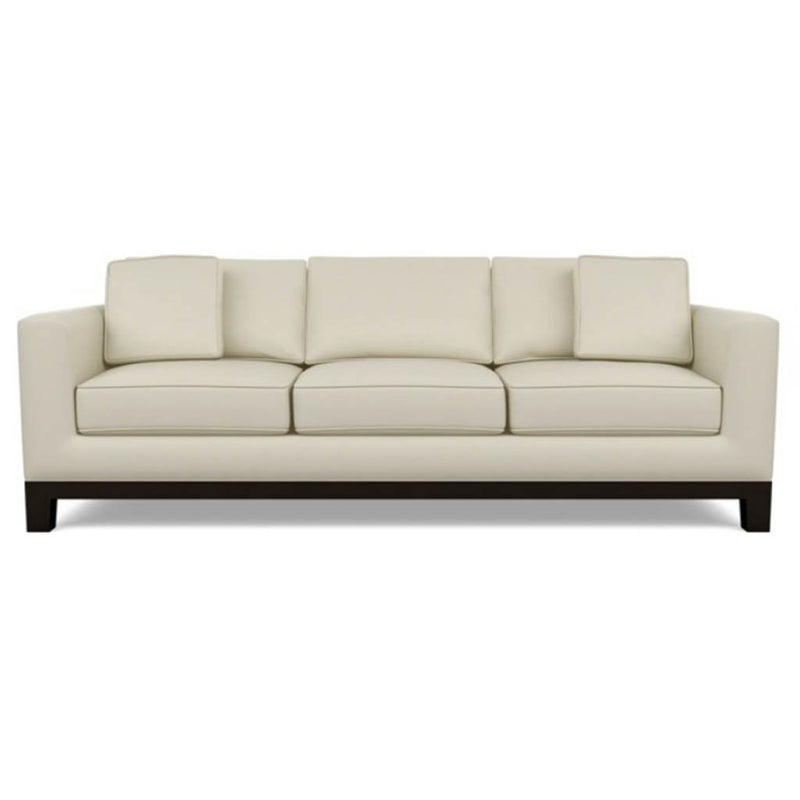 Brooke Leather Sofa by American Leather Bali Cream