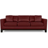 Brooke Leather Sofa by American Leather Capri Poppy