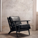 Brooks lounge chair leather