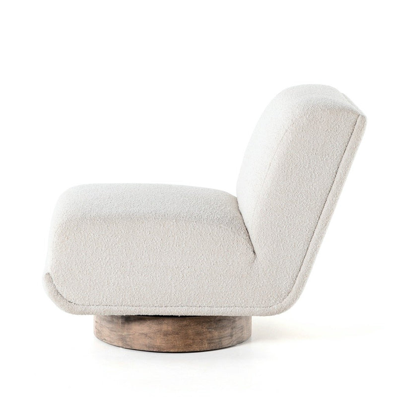 Bronwyn Swivel Chair Side View