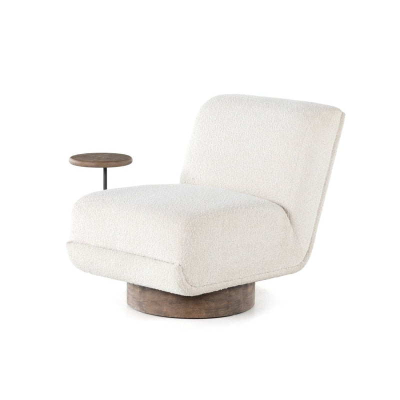 Four Hands Bronwyn Swivel Chair w/ Table