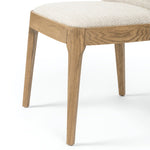 Bryce Armless Dining Chair Oak Legs