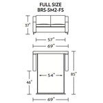 Comfortable Sleeper Sofa Bryson Full Size